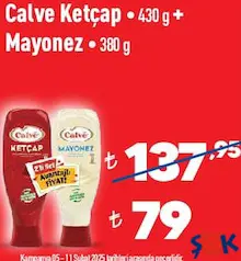 CALVE KETÇAP + MAYONEZ CALVE KETÇAP + MAYONEZ